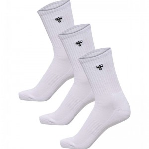 Hummel 3-packs Bee Sokken Heren Wit | 976361-144