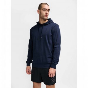 Hummel Active Co Hoodie Heren Donkerblauw | 511104-291