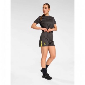 Hummel Active Pl Korte Broek Dames Obsidian | 860944-281