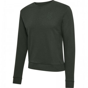 Hummel Active Sweatshirts Dames Groen | 387666-530