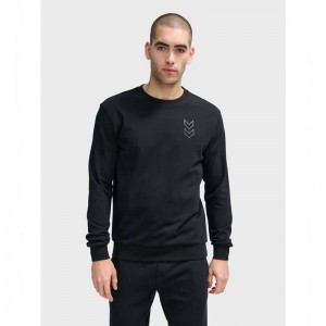 Hummel Active Sweatshirts Heren Zwart | 425170-036