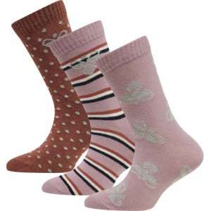 Hummel Alfie 3-pack Sokken Kinderen Rood | 062270-069