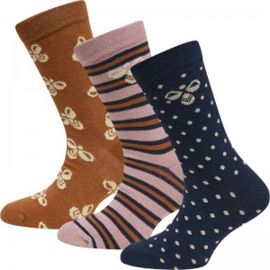 Hummel Alfie 3-pack Sokken Kinderen Zwart | 925203-192
