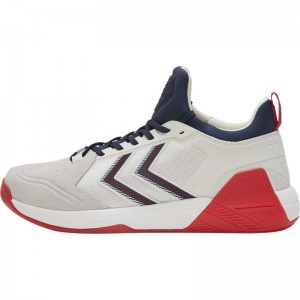 Hummel Algiz Handbalschoenen Heren Grijs | 019233-705