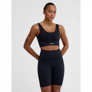 Hummel Alive Seamless Sport BH Dames Zwart | 884063-971