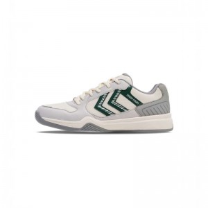 Hummel All Court Indoorschoenen Heren Wit | 193030-085