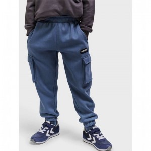 Hummel Allton Cargo Broek Kinderen Blauw | 594643-800
