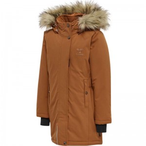Hummel Alma Tex Jassen Kinderen Bruin | 223126-190