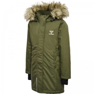 Hummel Alma Tex Jassen Kinderen Olijfgroen | 372068-356