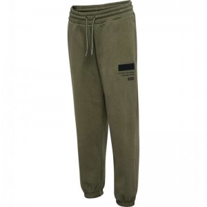 Hummel Archie Broek Kinderen Olijfgroen | 647850-181