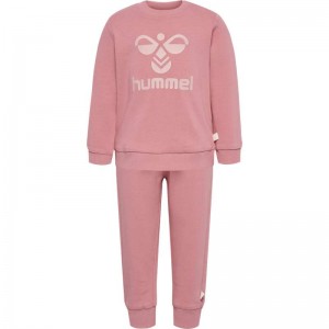 Hummel Arine Crew Sweatshirts Kinderen Roze | 861992-885