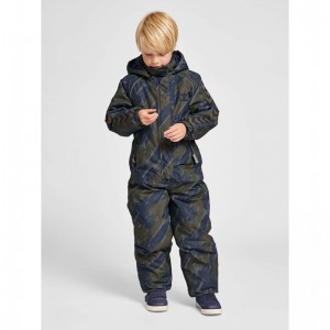 Hummel Artic Tex Snow Hoodie Kinderen Olijfgroen | 167551-429