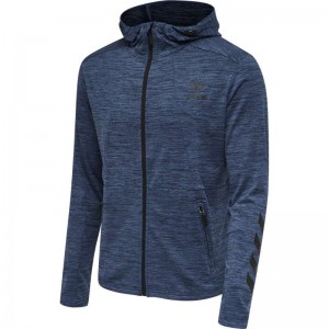 Hummel Aston Zip Hoodie Heren Zwart | 131282-125