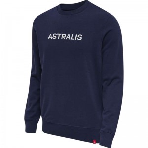 Hummel Astralis 21/22 Sweatshirts Heren Donkerblauw | 787622-325
