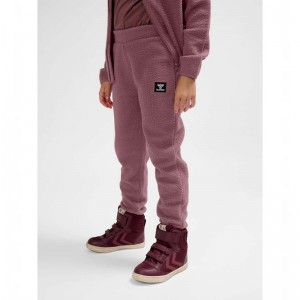 Hummel Atlas Fleece Broek Kinderen Roze | 482206-487