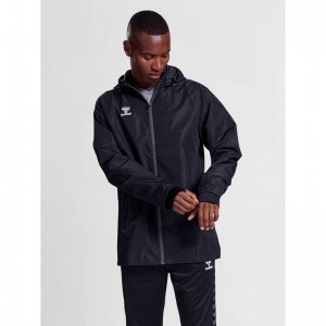Hummel Authentic All Weather Jassen Heren Zwart | 752657-408