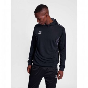 Hummel Authentic Pl Hoodie Heren Zwart | 298816-111