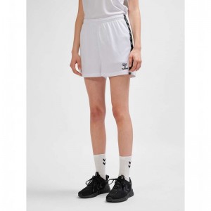 Hummel Authentic Pl Korte Broek Dames Wit | 526130-341