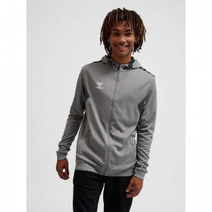 Hummel Authentic Pl Zip Winterlaarzen Heren Grijs | 356305-935