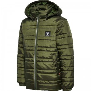 Hummel Bilbo Tex Jassen Kinderen Olijfgroen | 124641-003