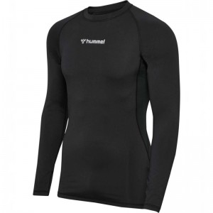 Hummel Bl Performance L/S Basislaag Heren Zwart | 879420-500