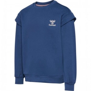 Hummel Bless Hoodie Kinderen Blauw | 547850-344