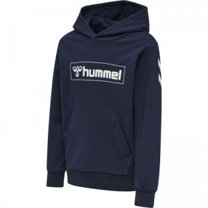 Hummel Box Hoodie Kinderen Zwart | 718489-861