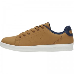 Hummel Busan Synth. Nubuck Sneakers Heren Bruin | 775238-159