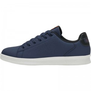 Hummel Busan Synth. Nubuck Sneakers Heren Zwart | 803477-124