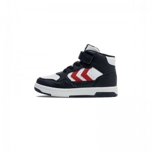 Hummel Camden High Jr Sneakers Kinderen Zwart | 151876-772
