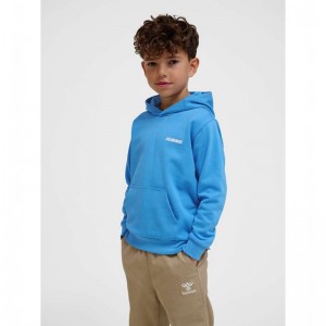 Hummel Casper Hoodie Kinderen Blauw | 911038-590