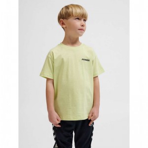 Hummel Casper S/S T-shirts Kinderen Grijs | 832356-802
