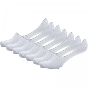Hummel Chevron 6-pack No Shows Sokken Heren Wit | 543060-301