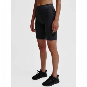 Hummel Ci Seamless Cycling Korte Broek Dames Zwart | 916045-773