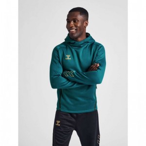 Hummel Cima Xk T-shirts Heren Blauw | 594808-711