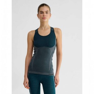 Hummel Clea Seamless Tanktop Dames Blauw | 476515-281