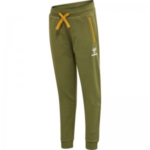 Hummel Cloud Broek Kinderen Olijfgroen | 195069-190