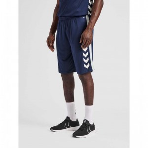Hummel Core Xk Basket Korte Broek Heren Donkerblauw | 189107-722