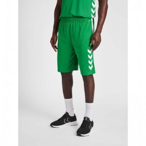 Hummel Core Xk Basket Korte Broek Heren Groen | 387421-035