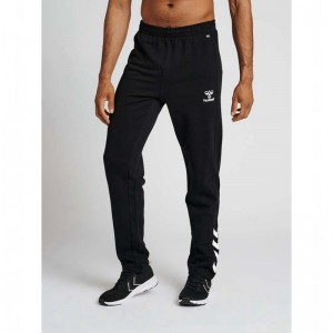 Hummel Core Xk Gk Cotton Broek Heren Zwart | 863125-490