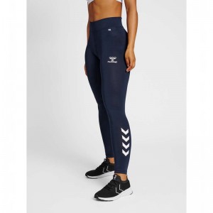 Hummel Core Xk Hardloopbroek Dames Donkerblauw | 765871-881