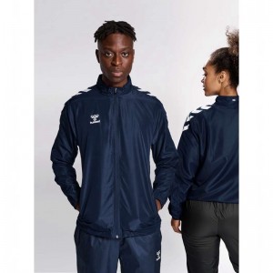 Hummel Core Xk Micro Zip Jassen Heren Donkerblauw | 607866-953