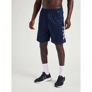 Hummel Core Xk Poly Broek Heren Donkerblauw | 618235-299