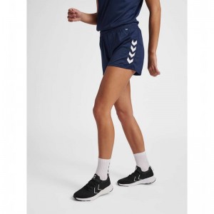 Hummel Core Xk Poly Korte Broek Dames Donkerblauw | 681927-288