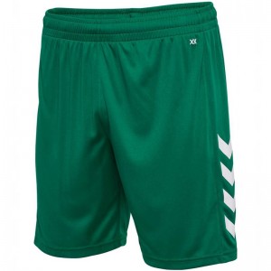 Hummel Core Xk Poly Korte Broek Heren Groen | 322303-372