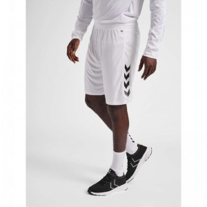 Hummel Core Xk Poly Korte Broek Heren Wit | 231939-834