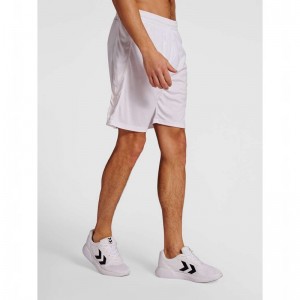 Hummel Core Xk Poly Korte Broek Heren Wit | 635653-731