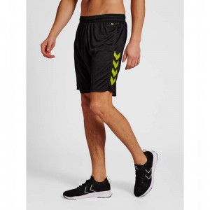 Hummel Core Xk Poly Korte Broek Heren Zwart | 655196-138