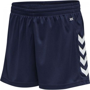 Hummel Core Xk Poly Korte Broek Kinderen Donkerblauw | 015292-367