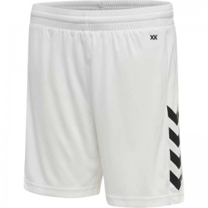 Hummel Core Xk Poly Korte Broek Kinderen Wit | 414076-190